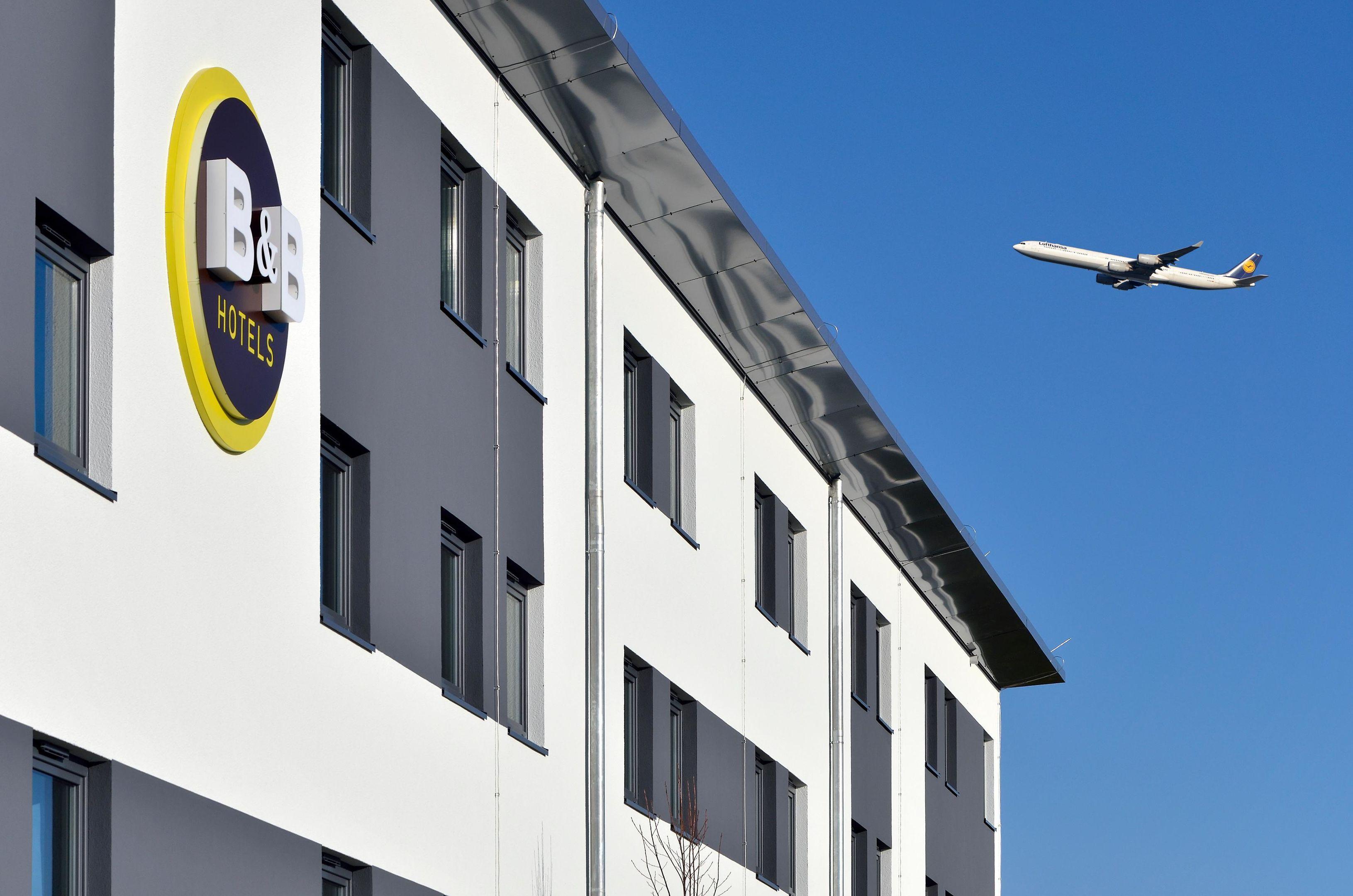 B&B Hotel Muenchen-Airport Hallbergmoos Exterior foto